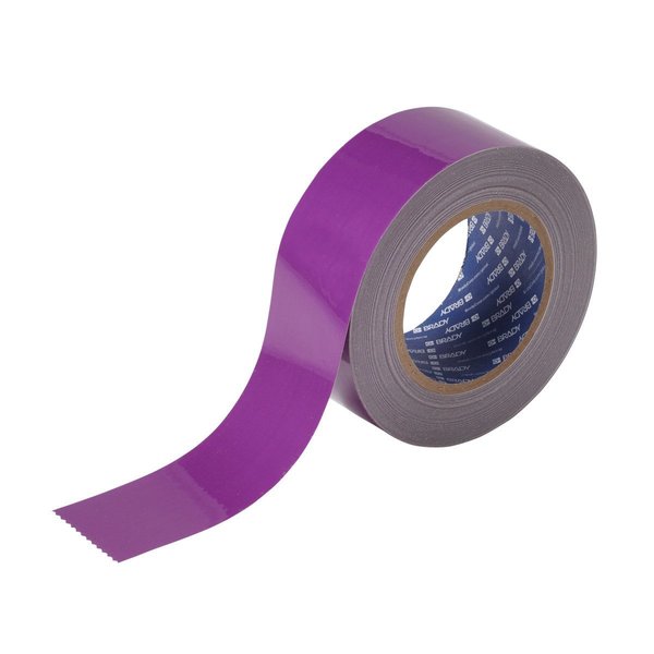 Brady ToughStripe Floor Marking Tape Roll -  Polyester, Solid Color, Purple, 2in x 100' 134086